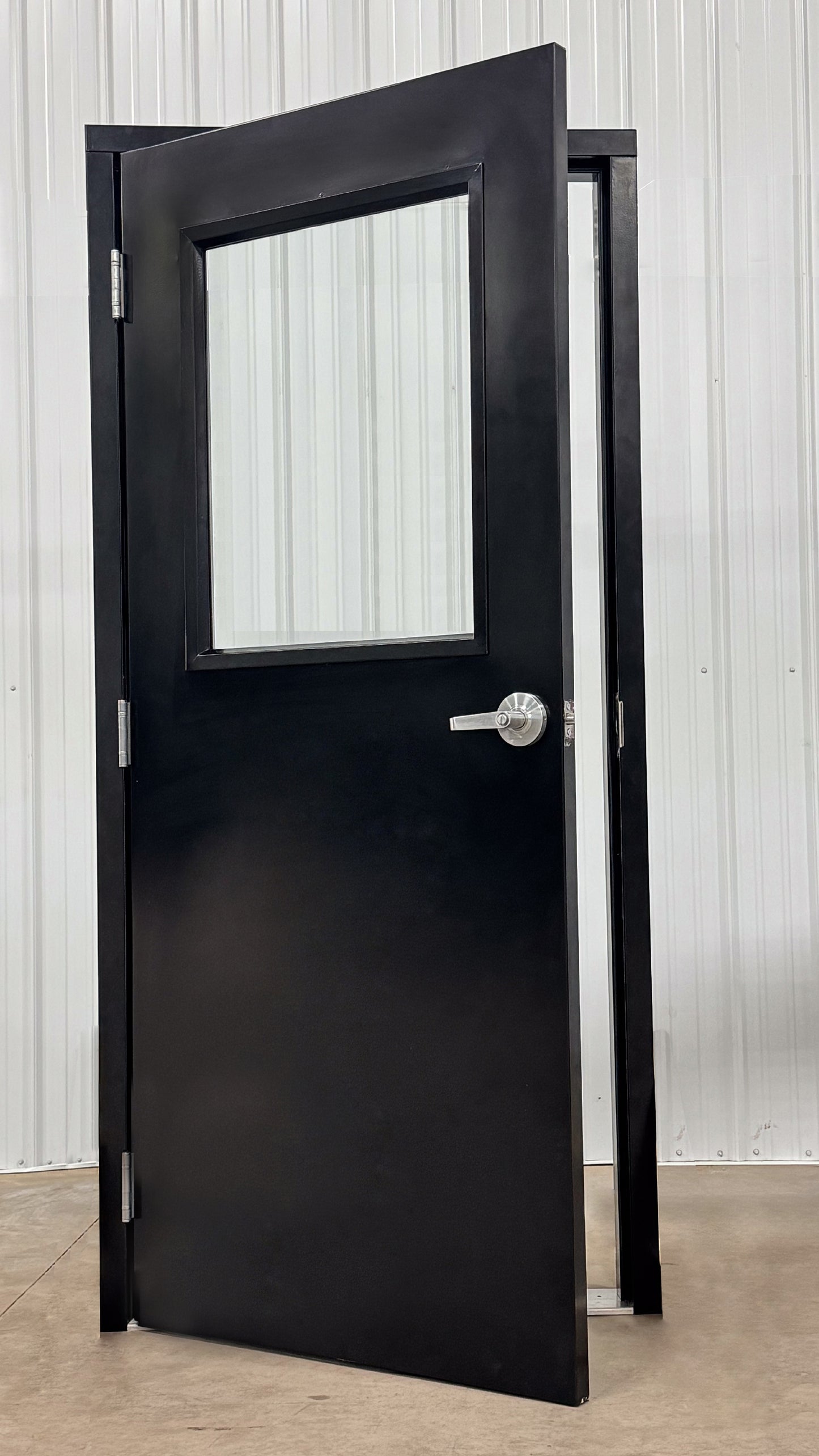 Heavy-Duty Steel Door
